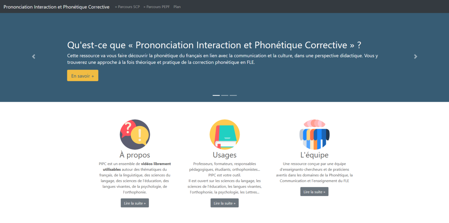 COURS / Prononciation Interaction et Phonétique Corrective