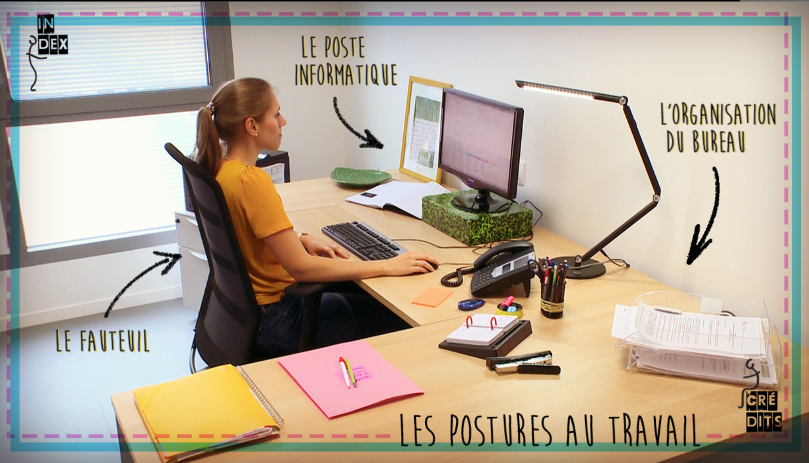 Les postures au travail