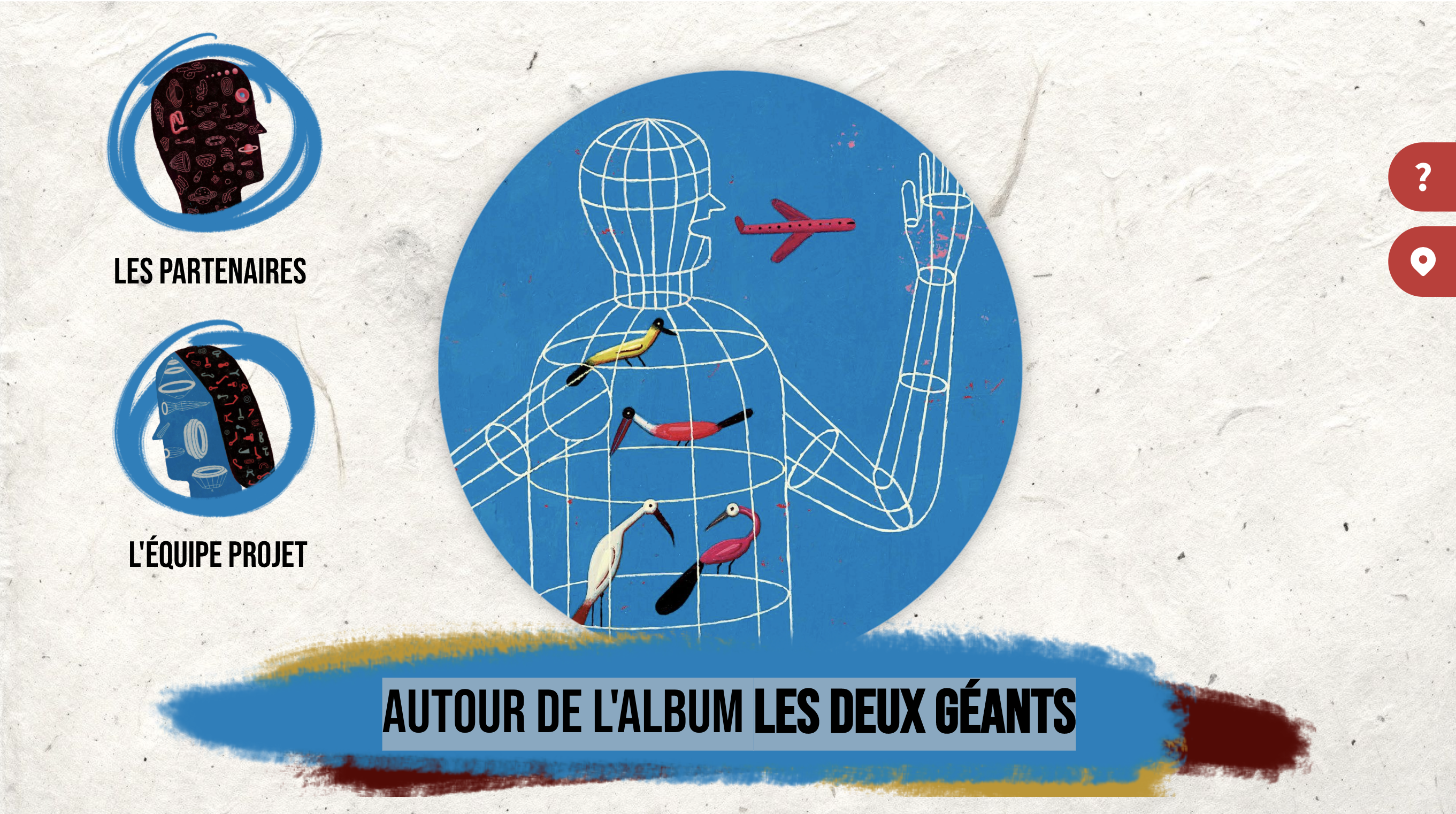 Autour de l’album « Les deux géants »